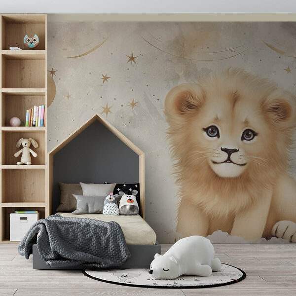 Lion cub in the sky Lion cub in the sky