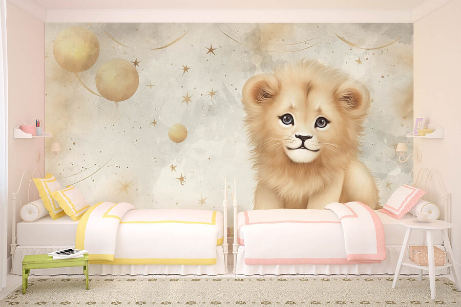 Lion cub in the sky Lion cub in the sky