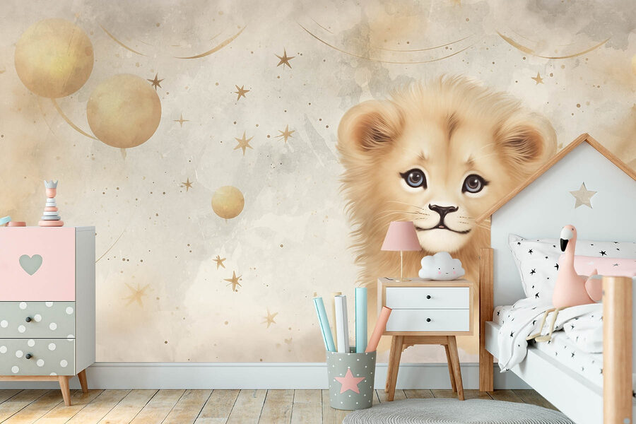 Lion cub in the sky Lion cub in the sky