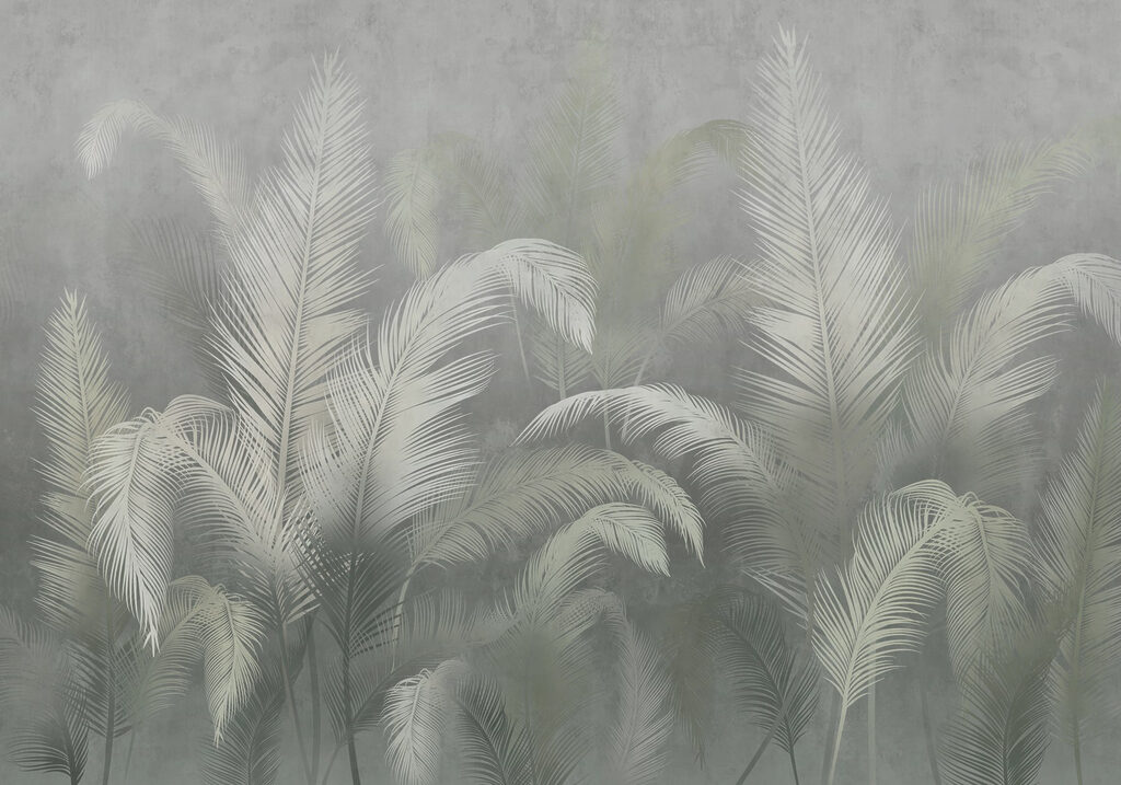 Soft foliage on a muted backdrop Soft foliage on a muted backdrop