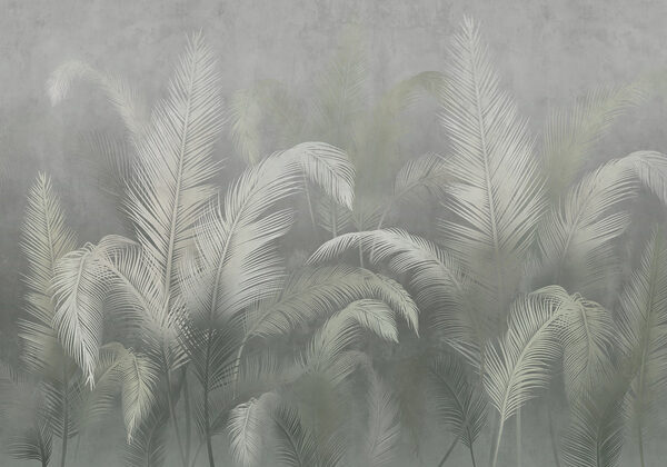 Soft foliage on a muted backdrop Soft foliage on a muted backdrop