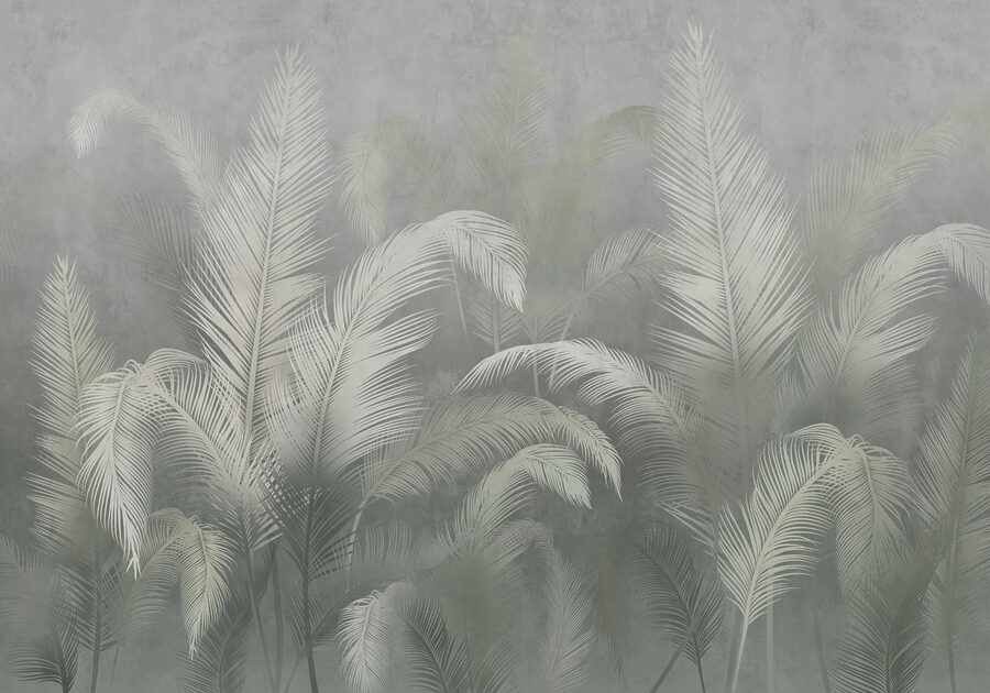 Soft foliage on a muted backdrop Soft foliage on a muted backdrop