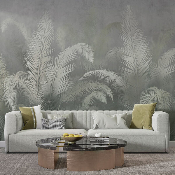 Soft foliage on a muted backdrop Soft foliage on a muted backdrop
