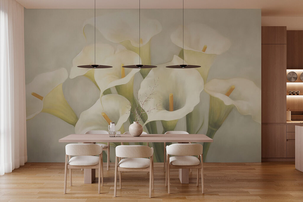 Group of white flowers