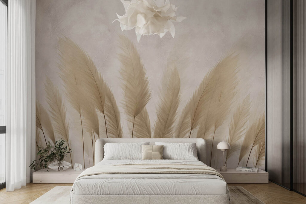 Group of white feathers