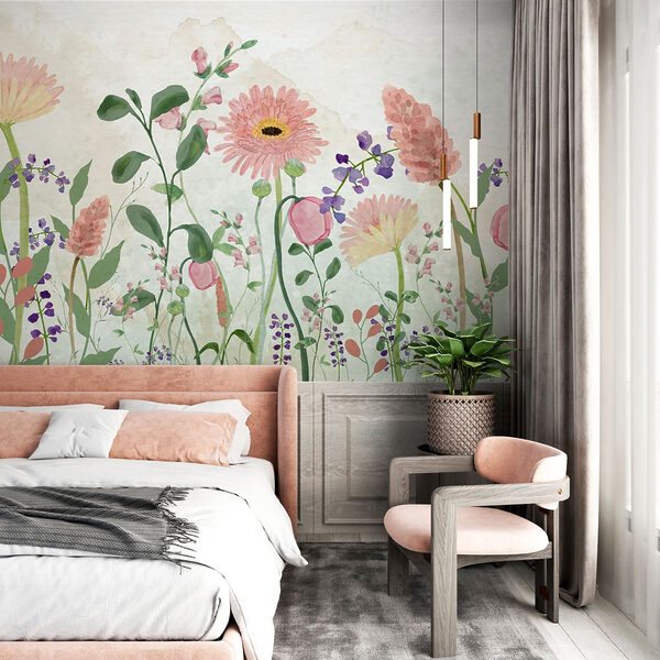 Painting of flowers and plants Painting of flowers and plants