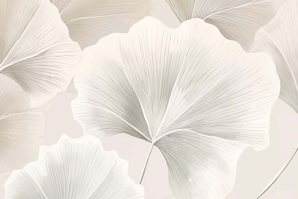 Delicate leaves in soft tones. Delicate leaves in soft tones.