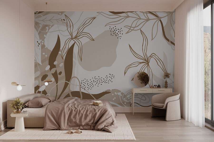 Natural patterns in soft tones