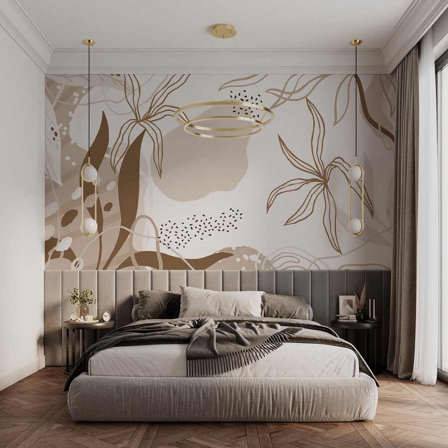 Natural patterns in soft tones
