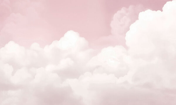 Pink sky with clouds Pink sky with clouds