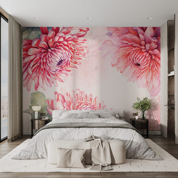 Vibrant flowers in gentle hues Vibrant flowers in gentle hues