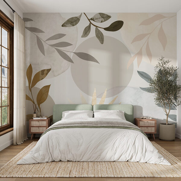 Soft tones in natural harmony Wall murals Soft tones in natural harmony