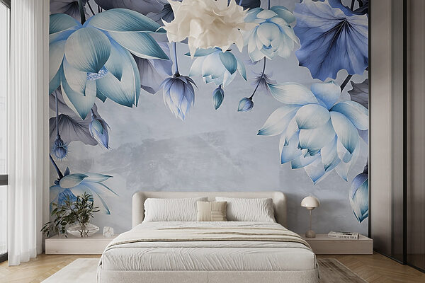 Delicate blooms in serene tones Delicate blooms in serene tones