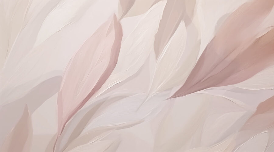 Soft hues in delicate layers.