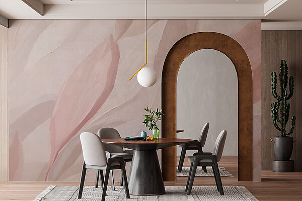 Soft hues in delicate layers. Soft hues in delicate layers.