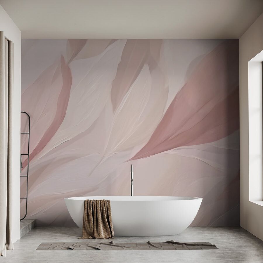 Soft hues in delicate layers.