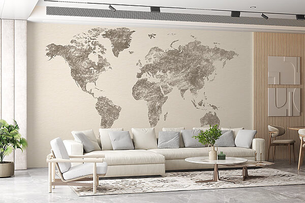 Map of the world Map of the world