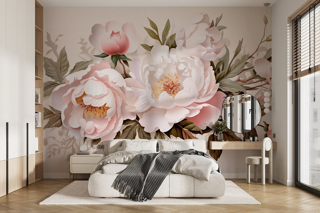 Delicate blooms in soft colors Delicate blooms in soft colors