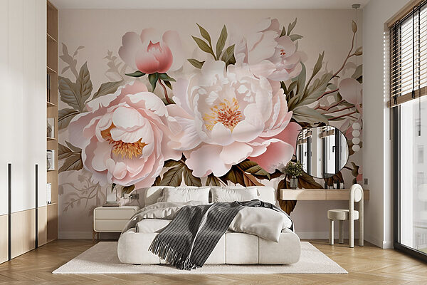 Delicate blooms in soft colors Delicate blooms in soft colors