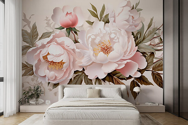 Delicate blooms in soft colors Delicate blooms in soft colors
