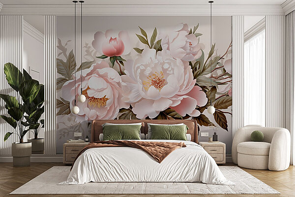 Delicate blooms in soft colors Delicate blooms in soft colors