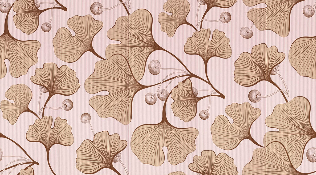 Elegant botanical pattern in soft tones. Elegant botanical pattern in soft tones.