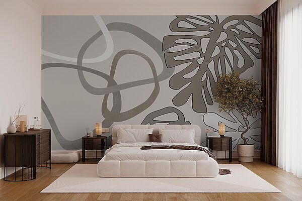 Abstract elegance in neutral tones. Abstract elegance in neutral tones.