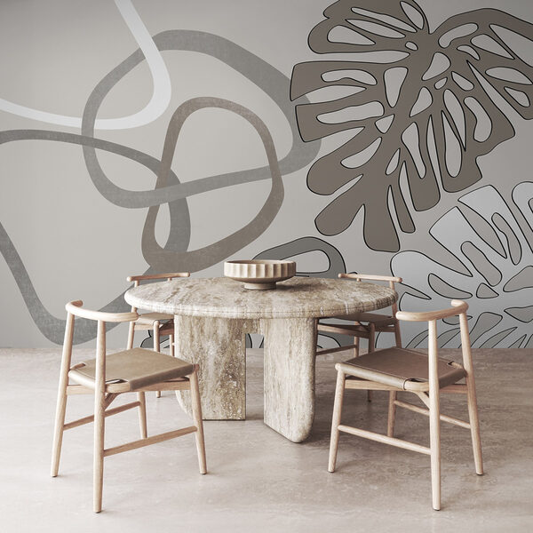 Abstract elegance in neutral tones. Abstract elegance in neutral tones.
