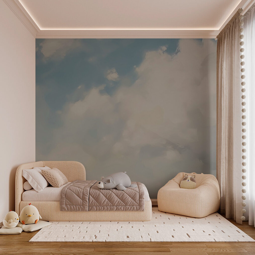 Blue sky with white clouds Blue sky with white clouds