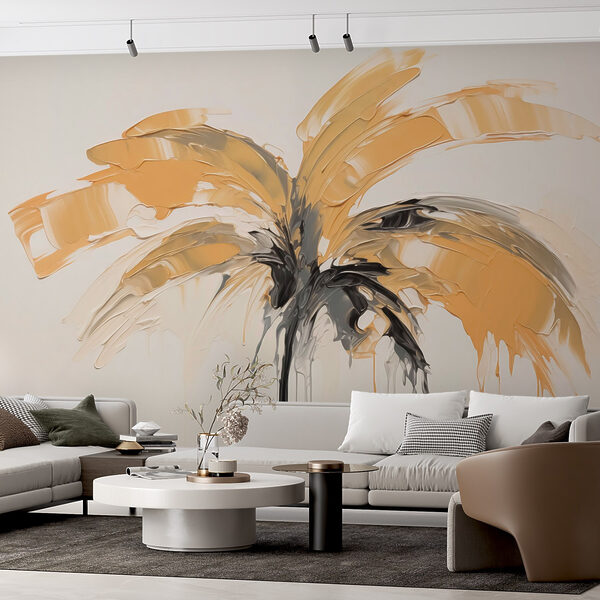 Painting of a palm tree Painting of a palm tree