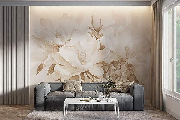 Delicate blooms in soft hues Delicate blooms in soft hues