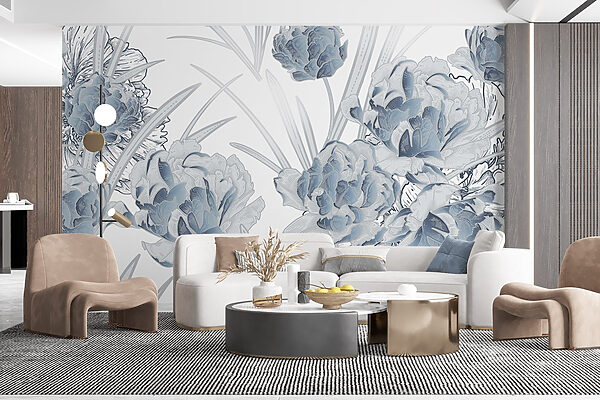 Delicate blooms in soft hues. Delicate blooms in soft hues.