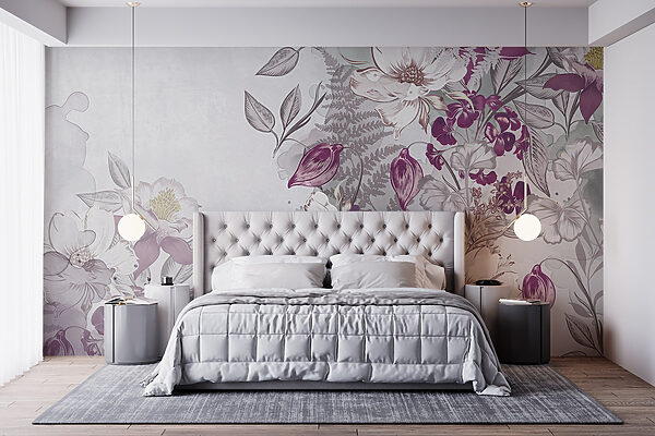 Delicate petals in pastel hues Delicate petals in pastel hues
