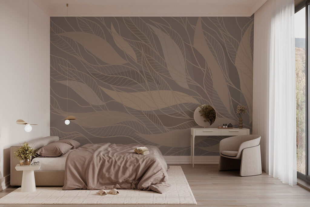 Brown and white pattern Brown and white pattern