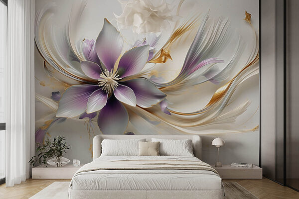 Elegant floral design in soft hues Elegant floral design in soft hues