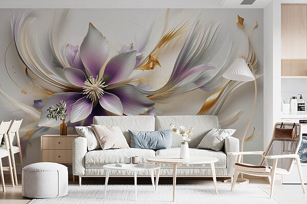 Elegant floral design in soft hues Elegant floral design in soft hues