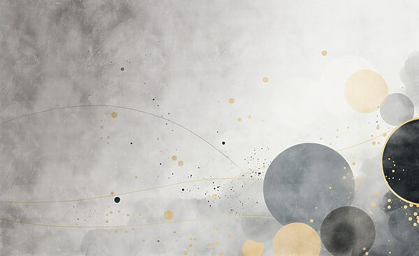 Abstract circles on a soft background Abstract circles on a soft background