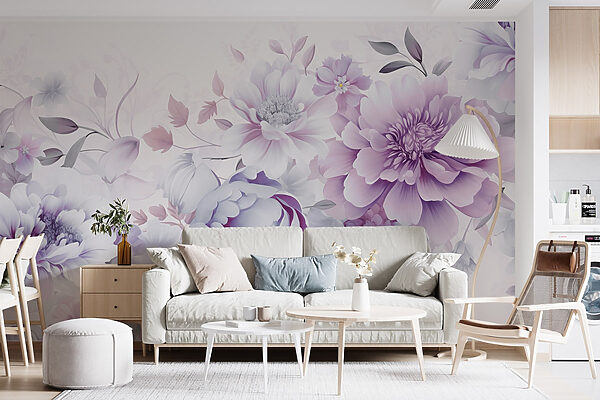 Delicate blooms in soft hues Delicate blooms in soft hues