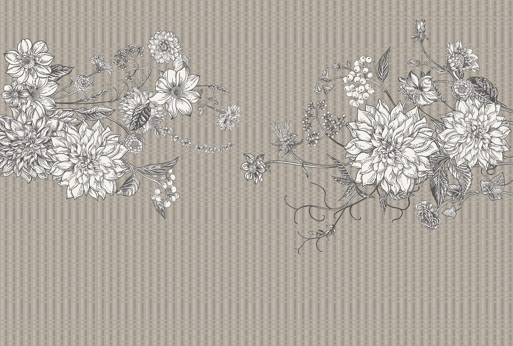 Elegant floral illustration on textured background Elegant floral illustration on textured background
