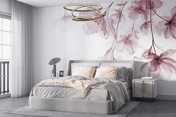 Delicate blooms against soft background Delicate blooms against soft background