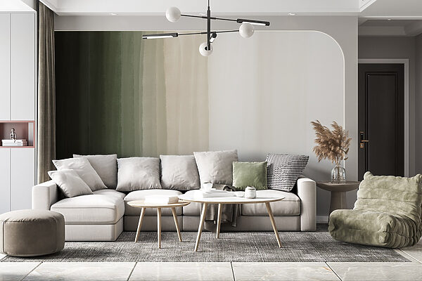 Wall murals Smooth gradient of earthy tones (SKU: w08915) Wall murals Wall murals Smooth gradient of earthy tones (SKU: w08915)