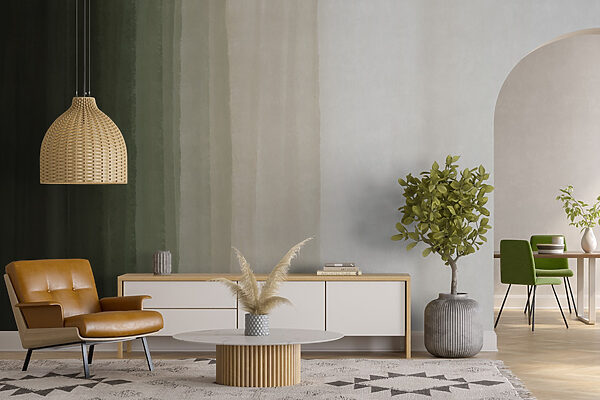 Smooth gradient of earthy tones