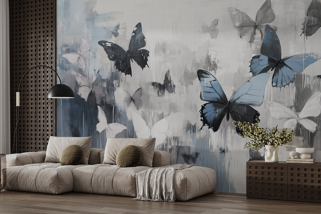 w08924pig1mr 1024x683 - Painting of butterflies flying