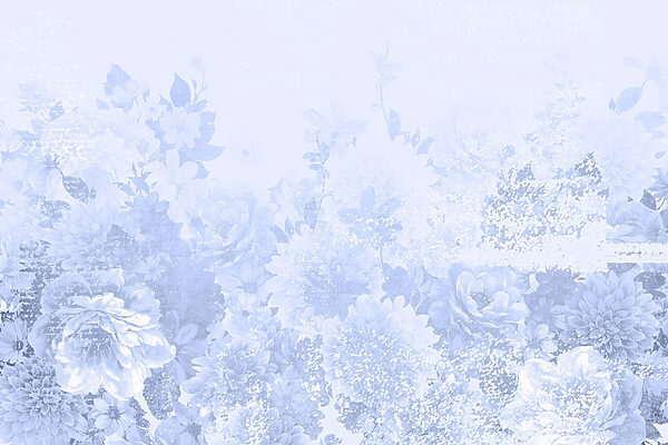 Soft floral elegance in pale hues Soft floral elegance in pale hues