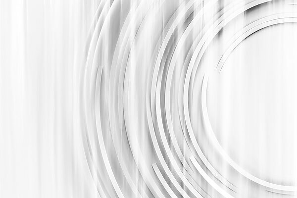 White and grey background with circles White and grey background with circles