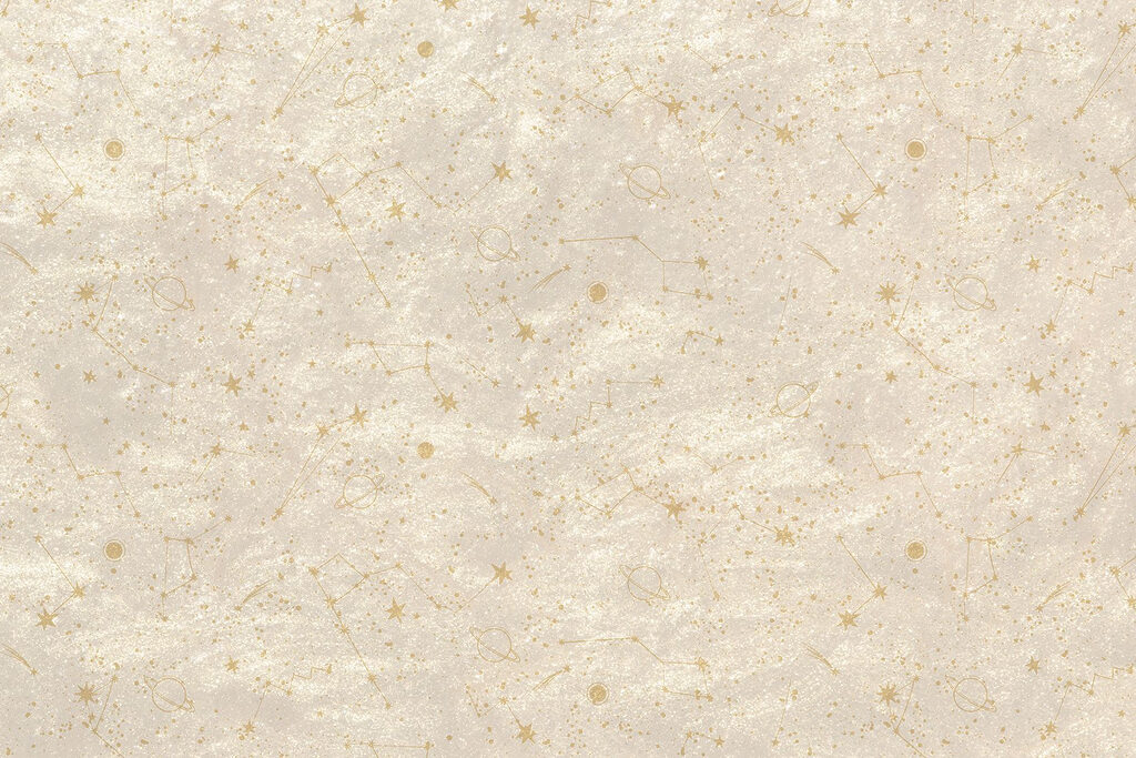 Celestial patterns across a soft background Celestial patterns across a soft background