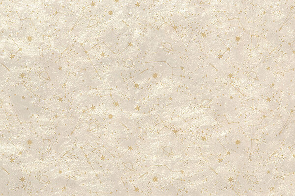 Celestial patterns across a soft background Celestial patterns across a soft background