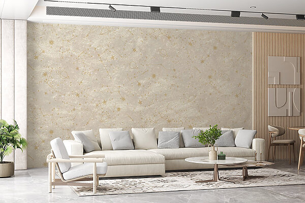Celestial patterns across a soft background Celestial patterns across a soft background