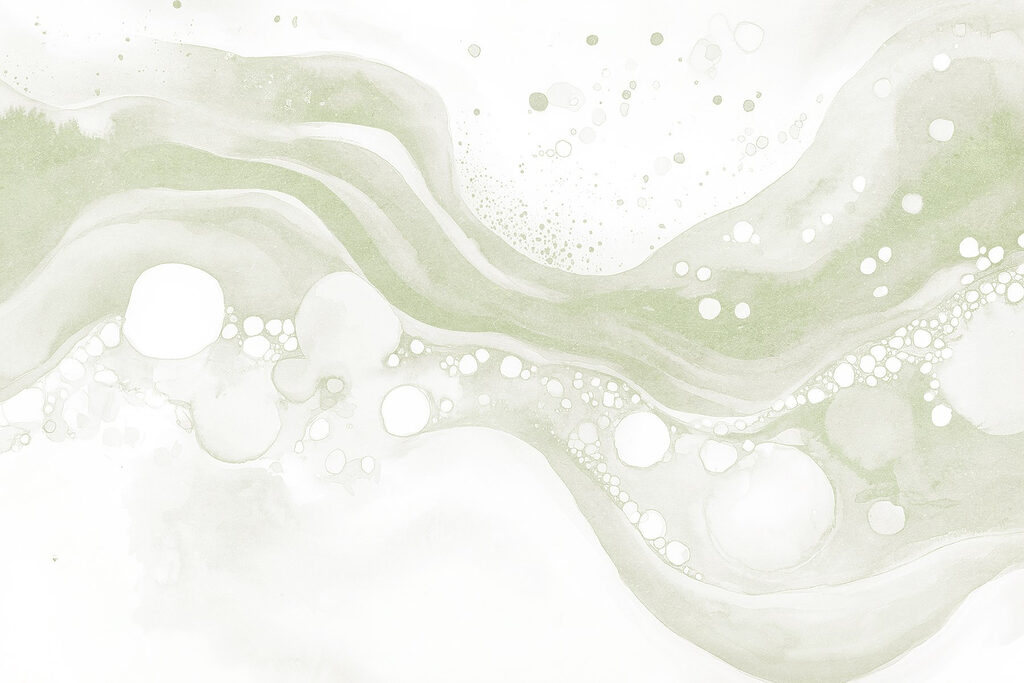 White and green paint White and green paint