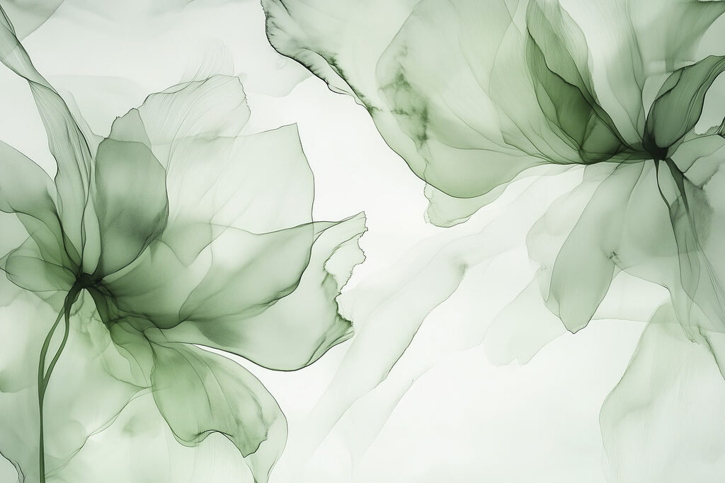 Soft floral elegance in muted tones Soft floral elegance in muted tones
